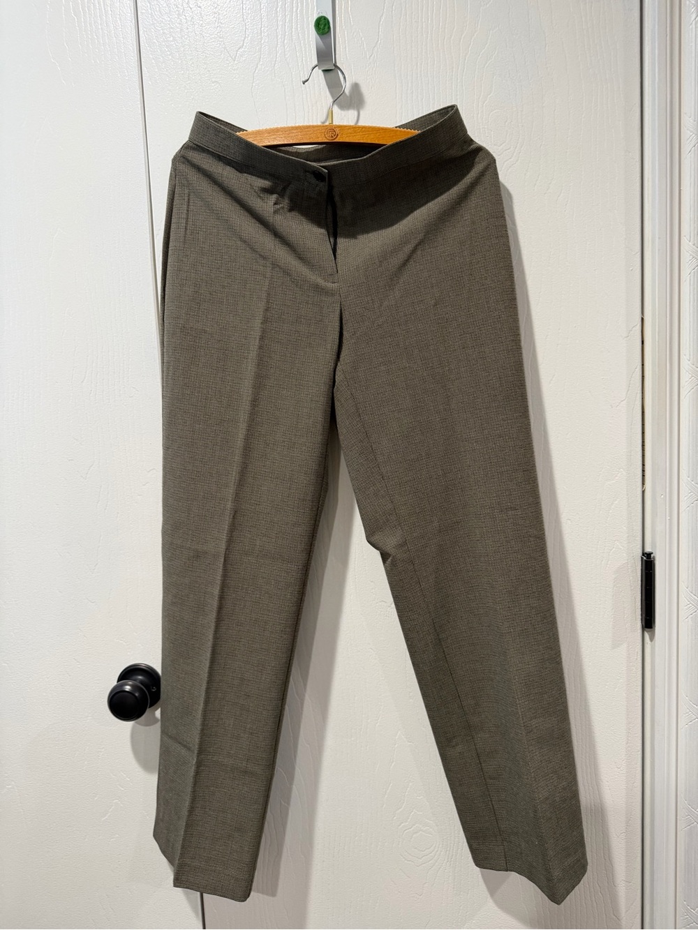 Briggs New York Olive Tone Men's Dress Pants